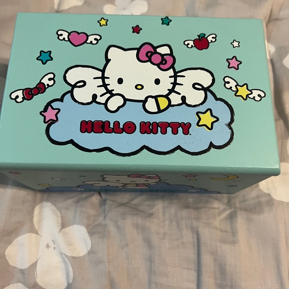 Hello Kitty Teal and Pink Accessory Box